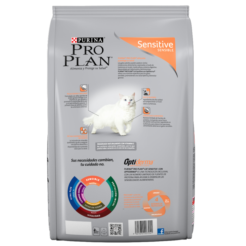 Pro Plan Gato Sensitive (Sensible) - Imagen 2